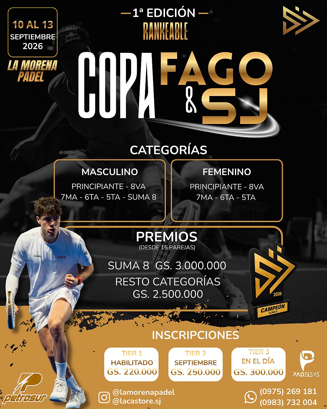 COPA FAGO & SJ - 1ra.EDICION