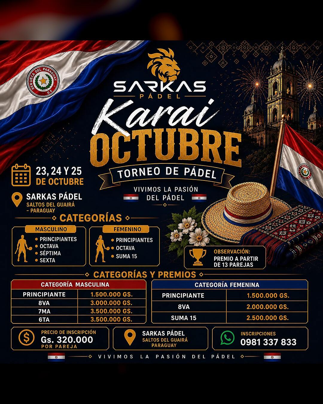 KARAI OCTUBRE - SARKAS PADEL