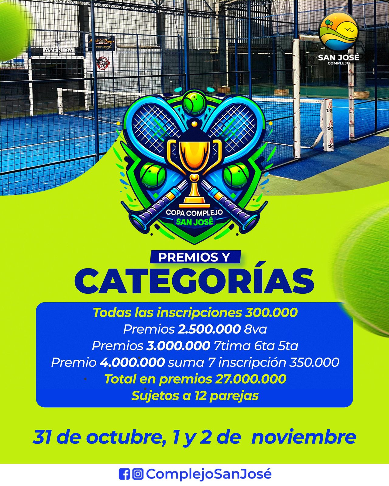 TORNEO COMPLEJO SAN JOSE