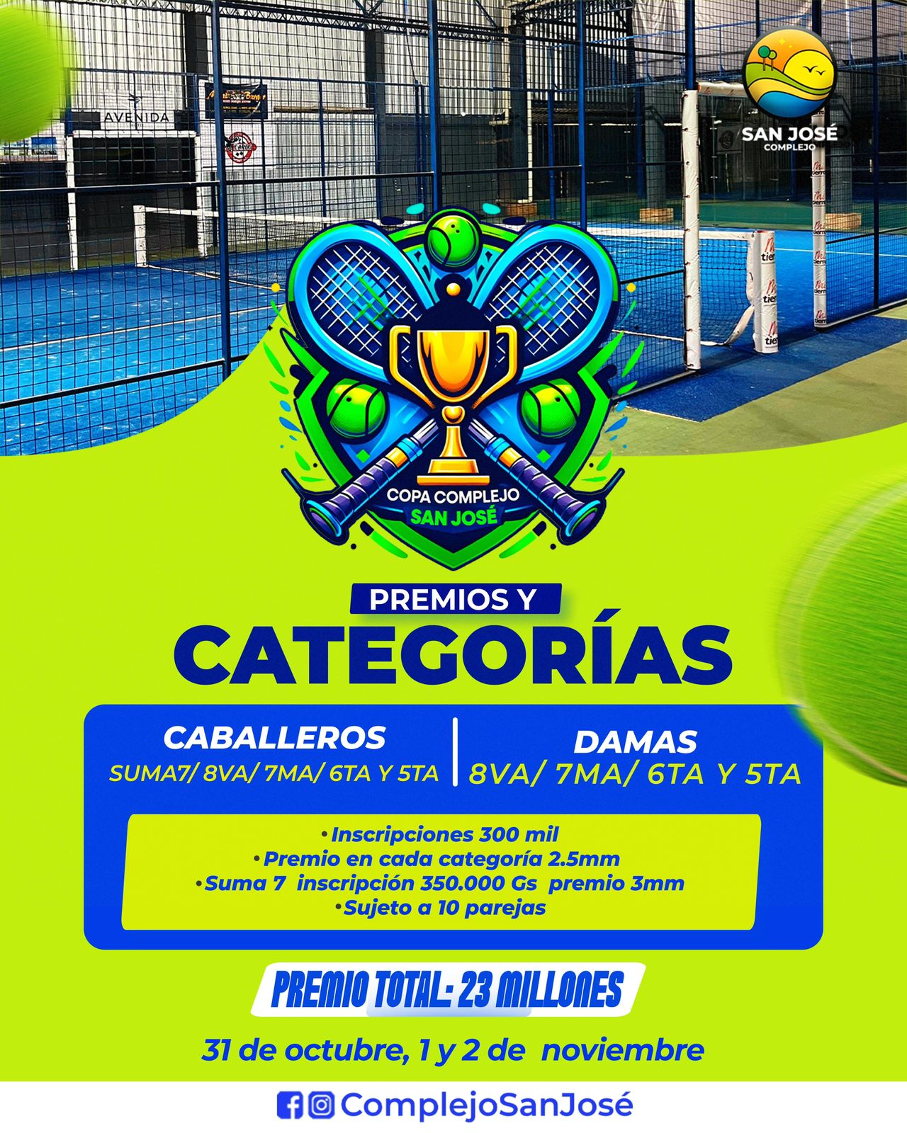 TORNEO COMPLEJO SAN JOSE