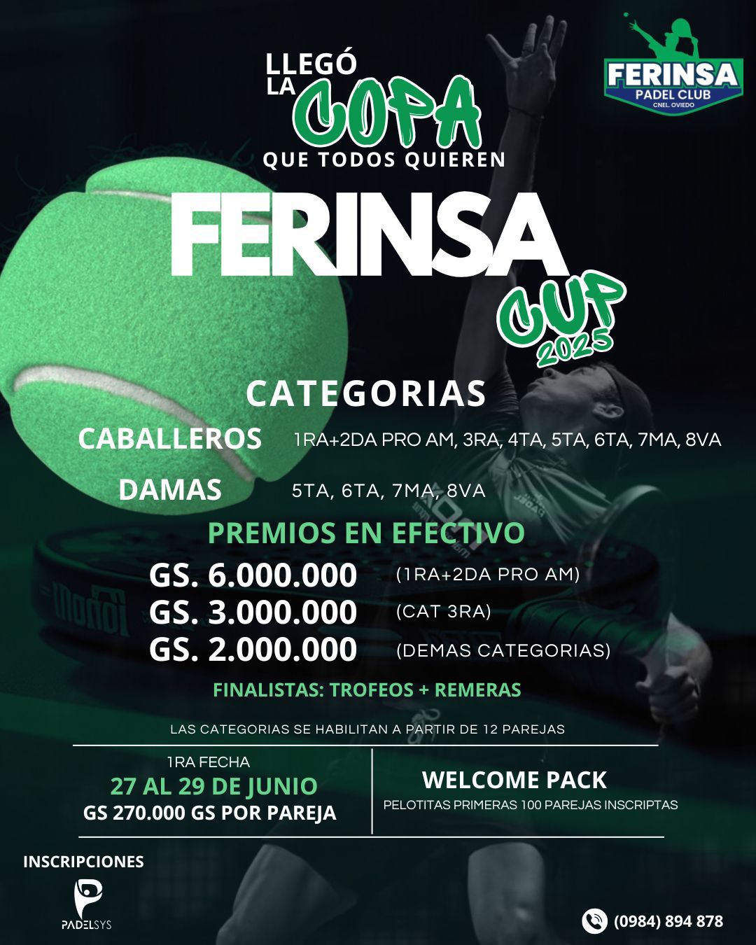 FERINSA CUP 2025 2DA. EDICION
