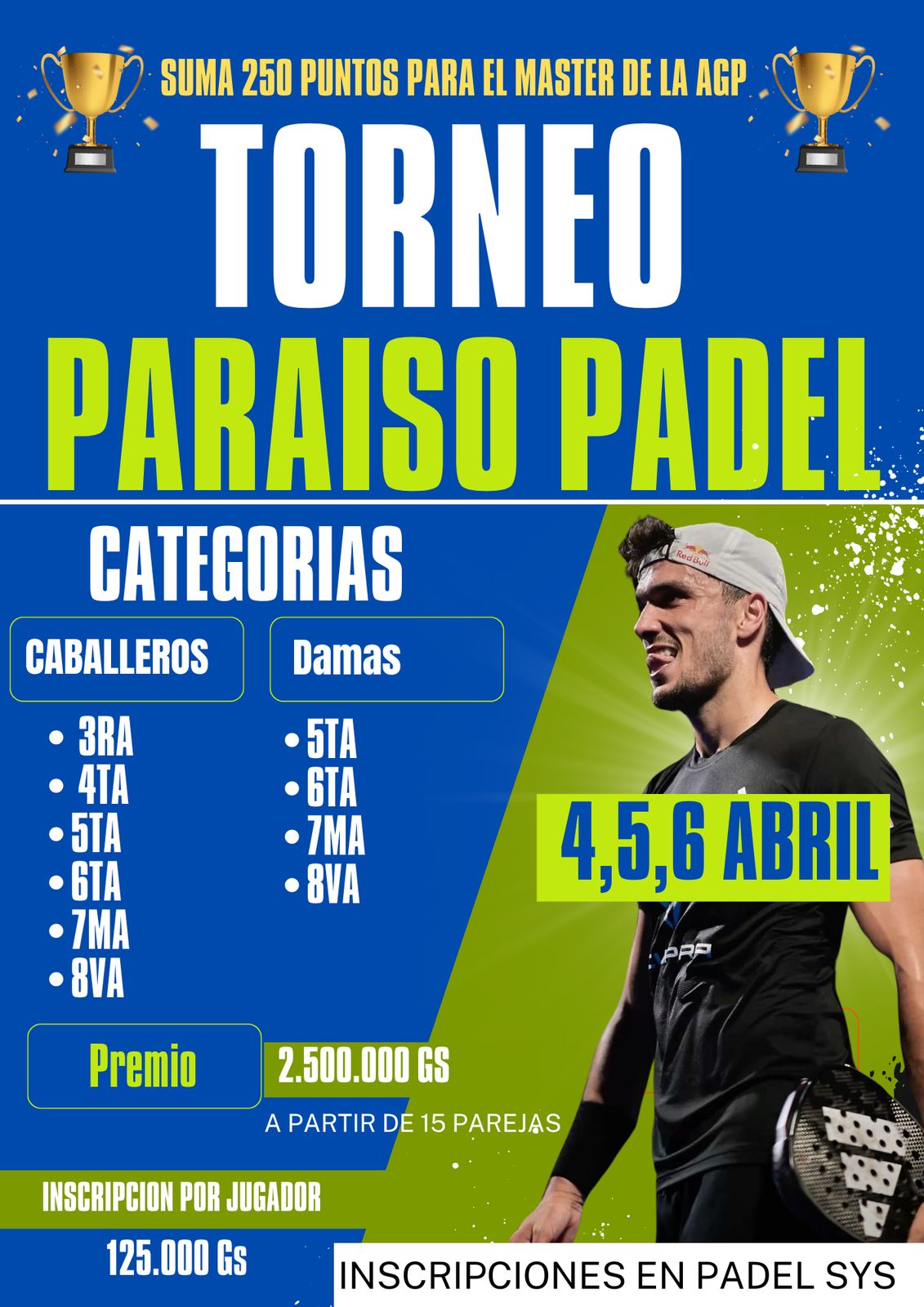 TORNEO PARAISO PADEL