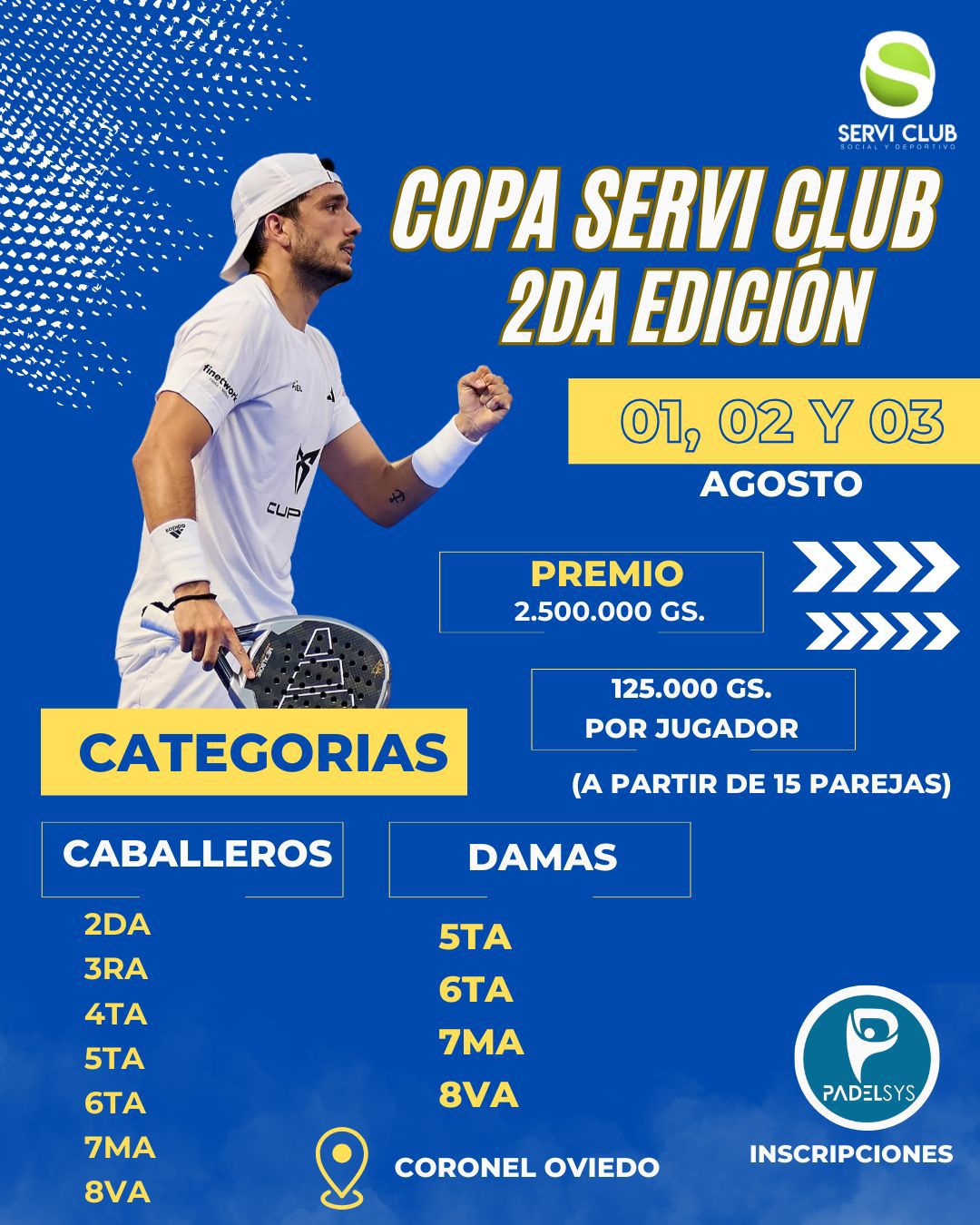COPA SERVICLUB 2DA. EDICION