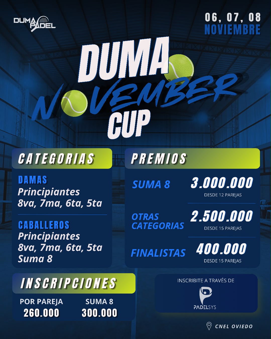 DUMA NOVEMBER CUP