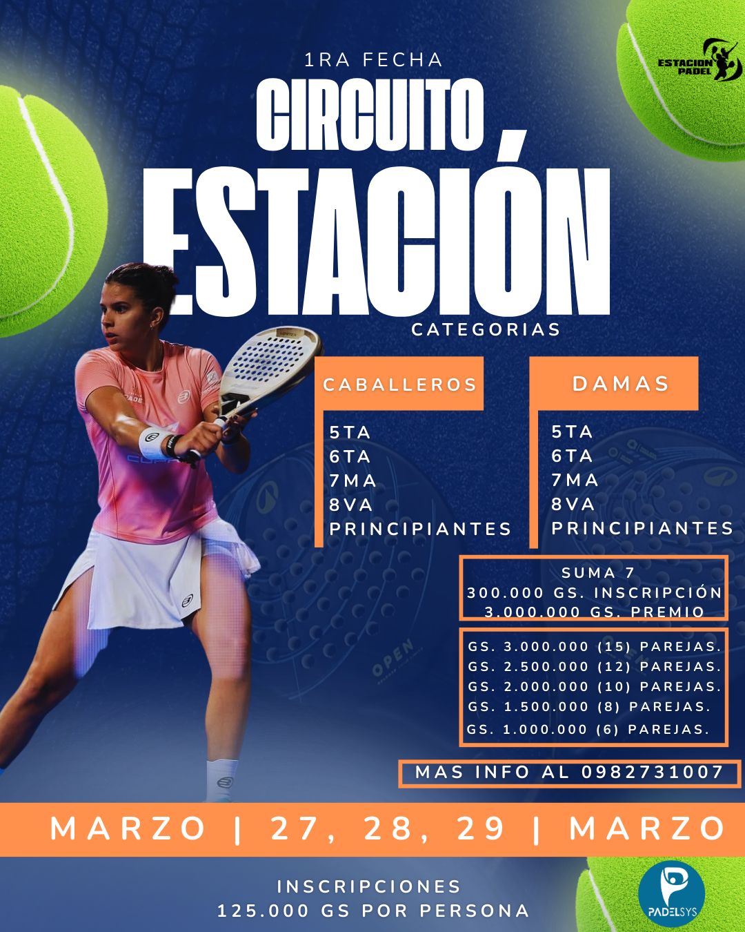 CIRCUITO ESTACION - 1ra. FECHA