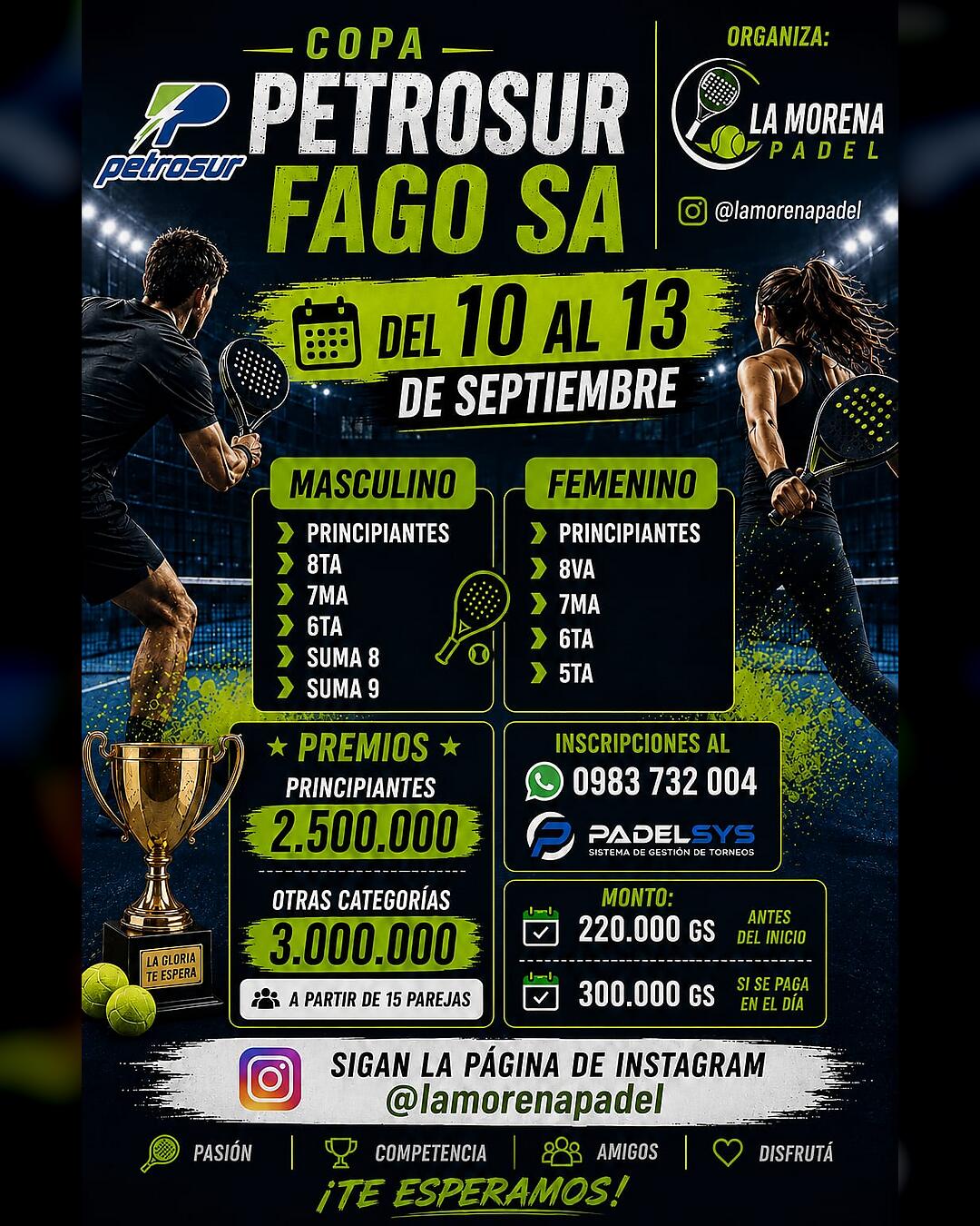COPA PETROSUR FAGO SA