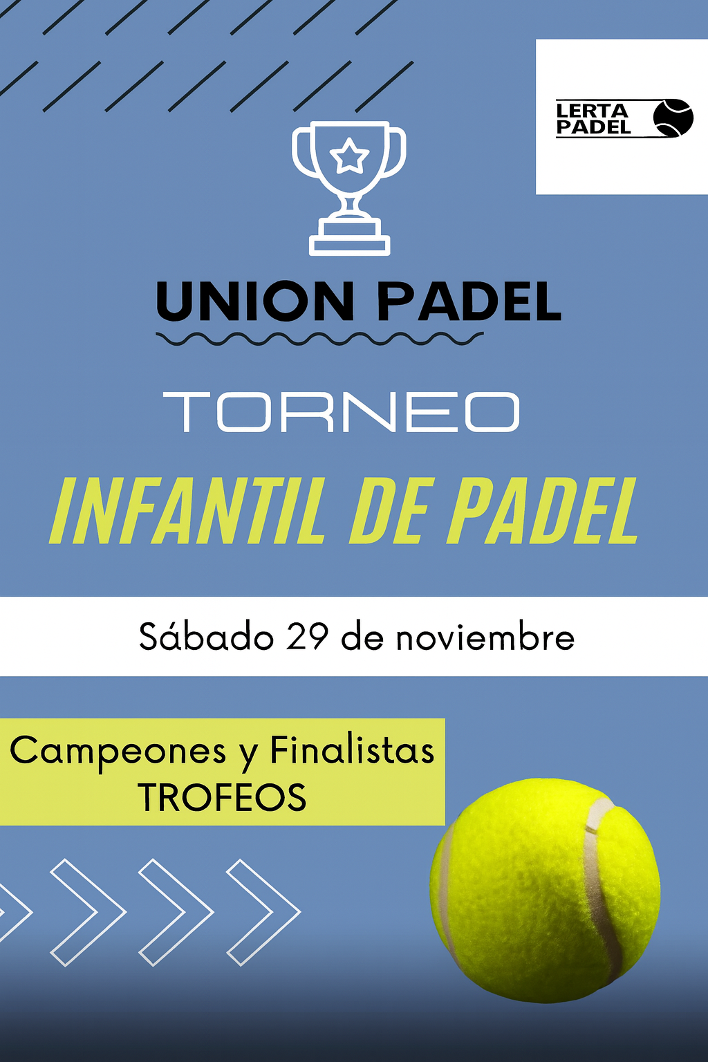 TORNEO INFANTIL UNION PADEL