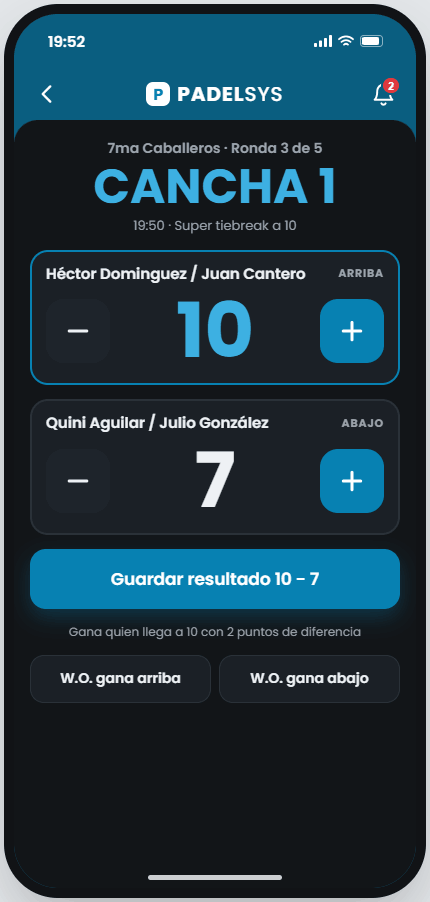 Carga del capitán